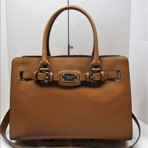 Michael Kors Hamilton genuine leather tote